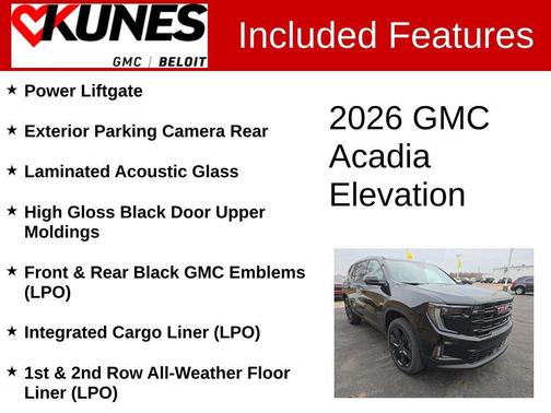 2026 GMC Acadia Elevation AWD