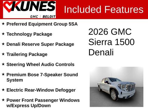 2026 GMC Sierra 1500 Denali
