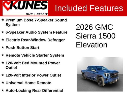 2026 GMC Sierra 1500 Elevation