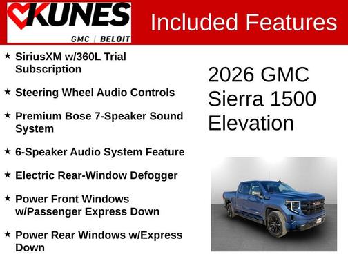 2026 GMC Sierra 1500 Elevation