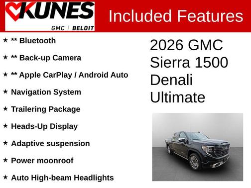 2026 GMC Sierra 1500 Denali Ultimate