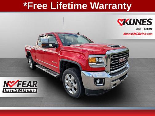 Cardinal Red 2017 GMC Sierra 2500 SLT