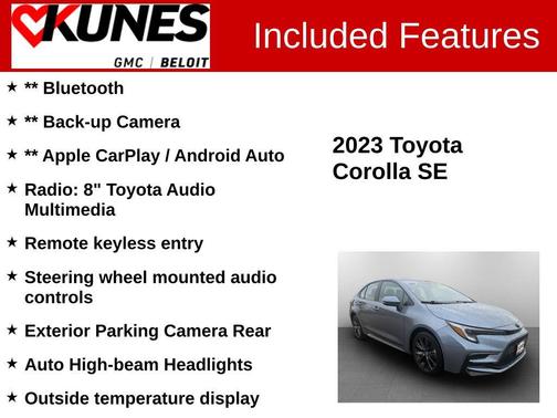 2023 Toyota Corolla SE