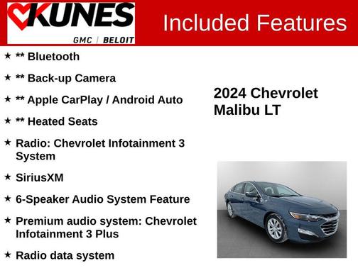 2024 Chevrolet Malibu FWD 1LT