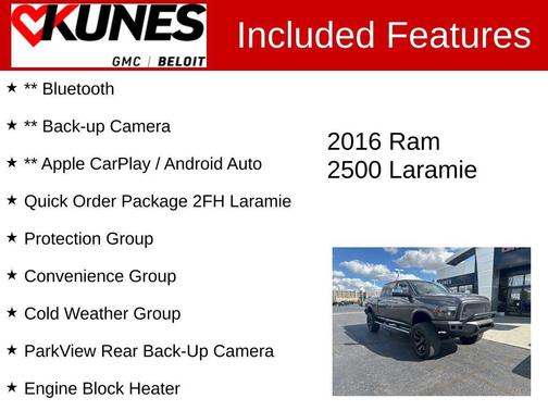 2016 RAM 2500 Laramie