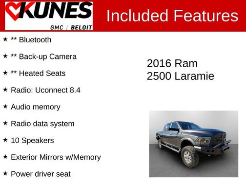 2016 RAM 2500 Laramie