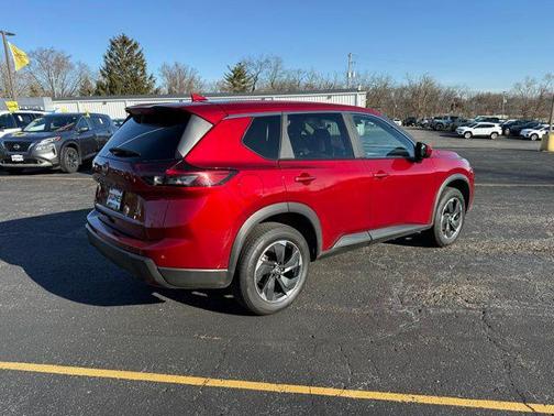 Scarlet Ember Tintcoat 2025 Nissan Rogue SV
