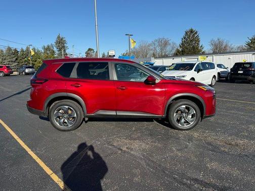 Scarlet Ember Tintcoat 2025 Nissan Rogue SV