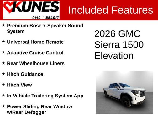 2026 GMC Sierra 1500 Elevation