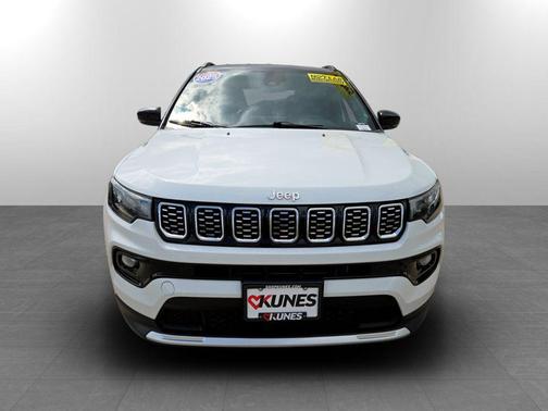 Bright White Clearcoat 2025 Jeep Compass Limited