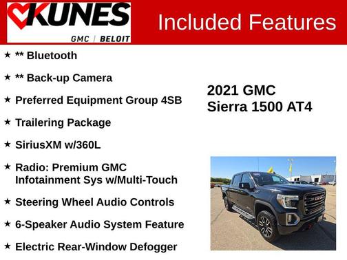 2021 GMC Sierra 1500 AT4