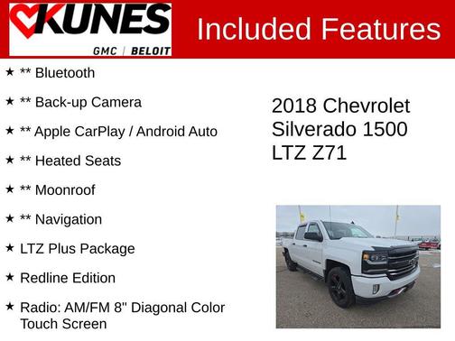 2018 Chevrolet Silverado 1500 LTZ