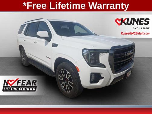 Summit White 2024 GMC Yukon 4WD AT4