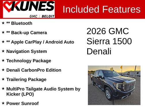 2026 GMC Sierra 1500 Denali