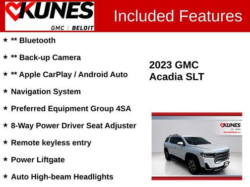 2023 GMC Acadia AWD SLT