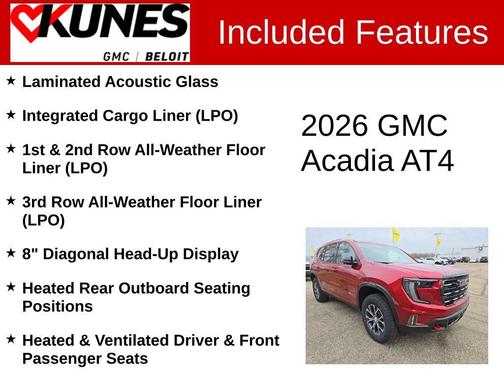 2026 GMC Acadia AT4 AWD