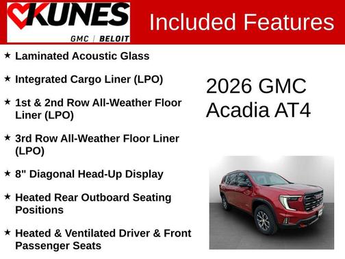 2026 GMC Acadia AT4 AWD