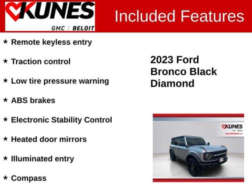 2023 Ford Bronco Black Diamond