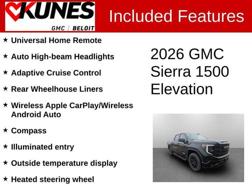 2026 GMC Sierra 1500 Elevation