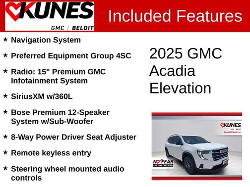 2025 GMC Acadia FWD Elevation