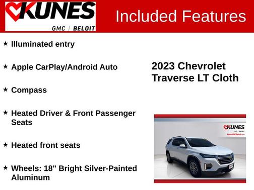 2023 Chevrolet Traverse LT Cloth