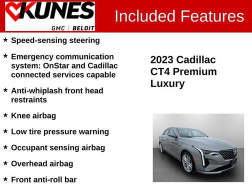 2023 Cadillac CT4 Premium Luxury