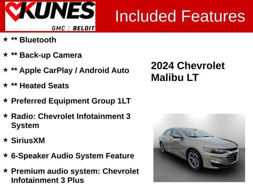 2024 Chevrolet Malibu FWD 1LT