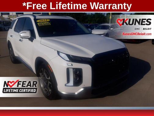 Hyper White 2024 Hyundai PALISADE SEL