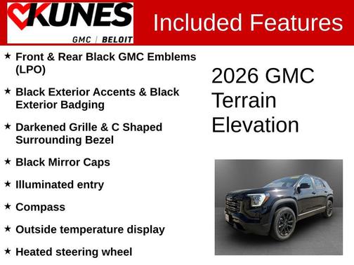 2026 GMC Terrain FWD Elevation