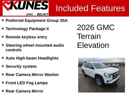 2026 GMC Terrain FWD Elevation