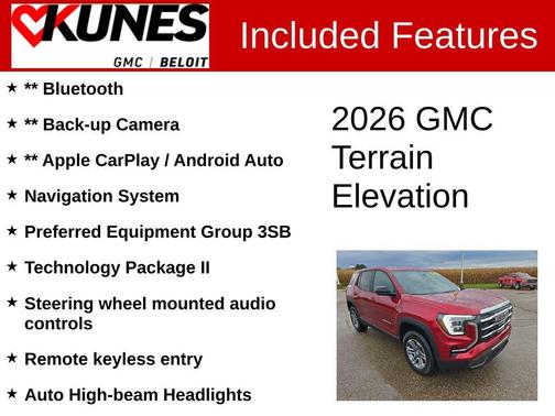 2026 GMC Terrain AWD Elevation