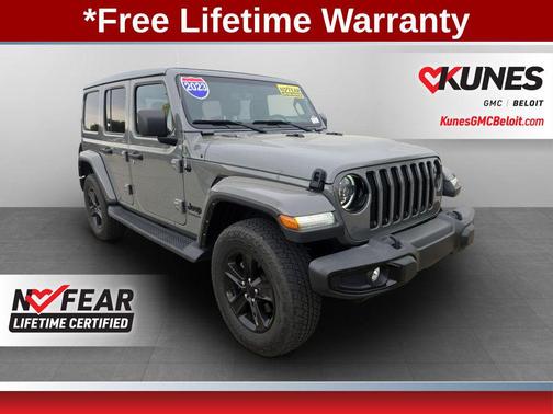 Sting-Gray Clearcoat 2023 Jeep Wrangler 4-Door Sahara Altitude 4x4