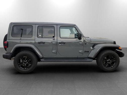 Sting-Gray Clearcoat 2023 Jeep Wrangler 4-Door Sahara Altitude 4x4