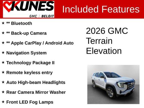 2026 GMC Terrain AWD Elevation