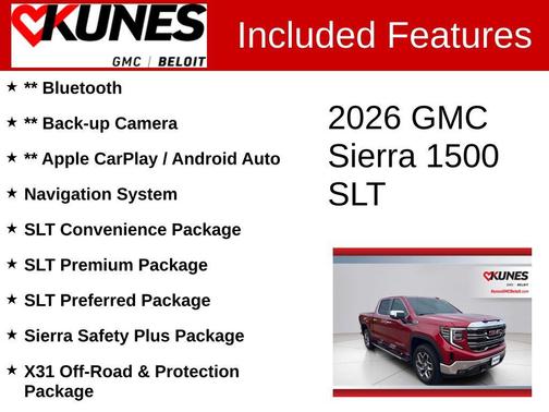 2026 GMC Sierra 1500 SLT