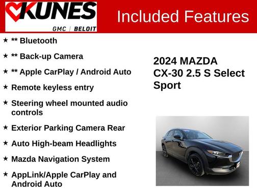 2024 Mazda CX-30 2.5 S Select Sport