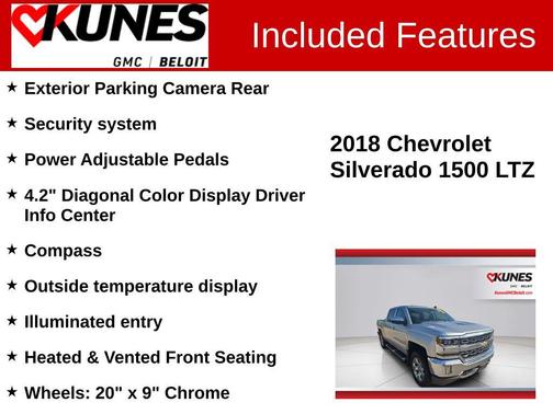 2018 Chevrolet Silverado 1500 LTZ
