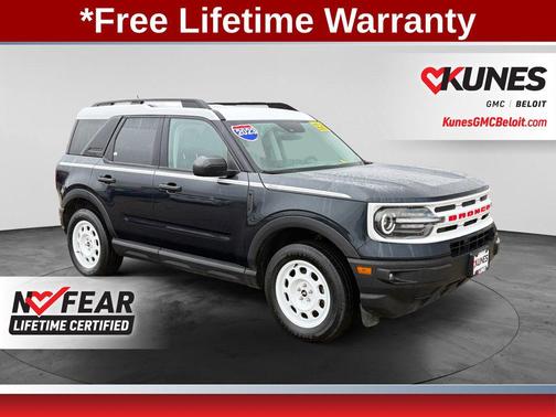 Alto Blue Metallic Tinted Clearcoat 2023 Ford Bronco Sport Heritage