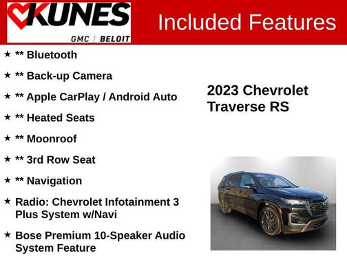 2023 Chevrolet Traverse RS