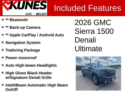 2026 GMC Sierra 1500 Denali Ultimate