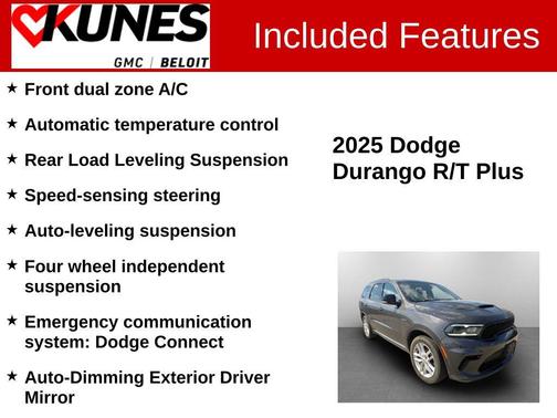 Vapor Gray 2025 Dodge Durango R/T