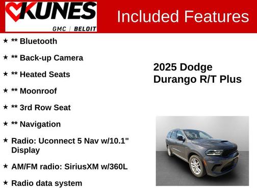 Vapor Gray 2025 Dodge Durango R/T