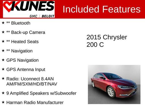2015 Chrysler 200 C