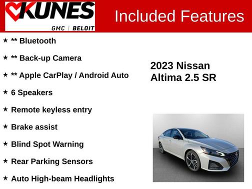 2023 Nissan Altima SR FWD