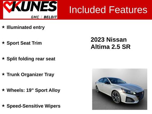 2023 Nissan Altima SR FWD
