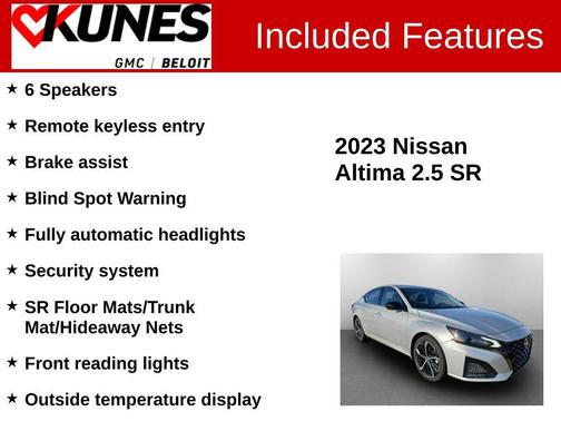 2023 Nissan Altima SR FWD