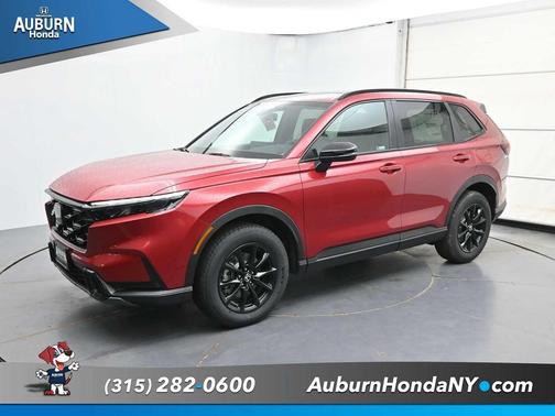Radiant Red Metallic 2026 Honda CR-V Hybrid Sport AWD
