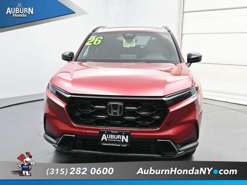 Radiant Red Metallic 2026 Honda CR-V Hybrid Sport AWD