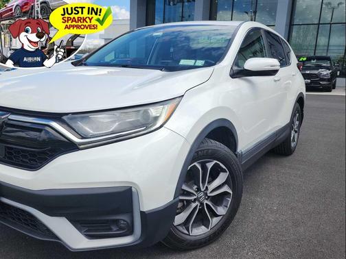 Platinum White Pearl 2021 Honda CR-V AWD EX-L