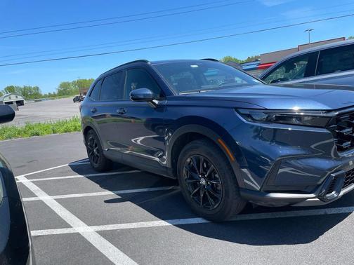 Canyon River Blue Metallic 2026 Honda CR-V Hybrid Sport-L AWD